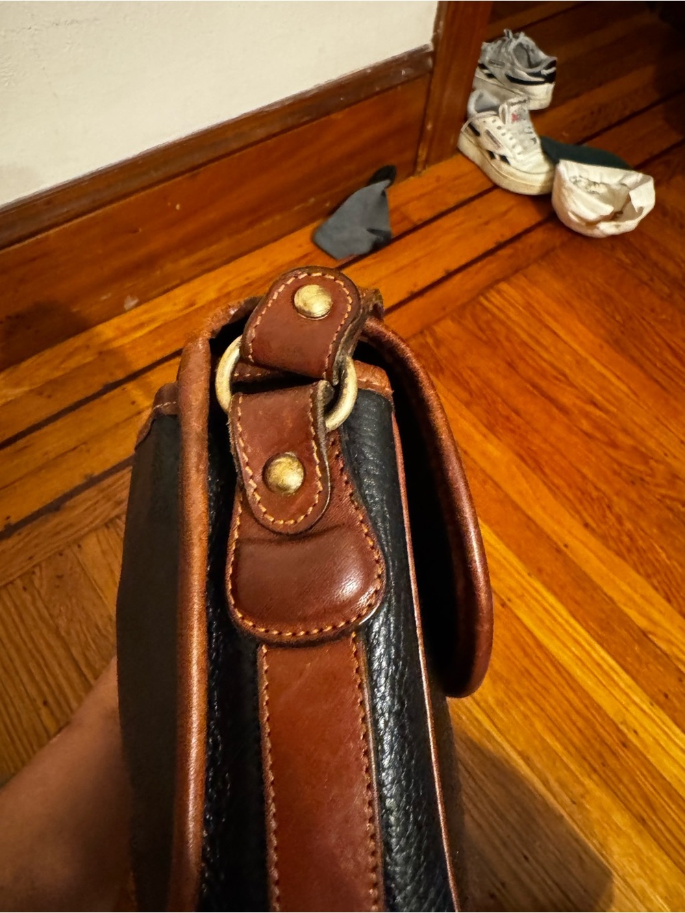 Vintage 80s coach sheridan glenwood - Picture 5 of 12